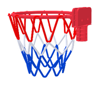 Hoop and net for junior basketball
