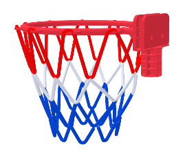 Hoop and net for basketball - 7304 model